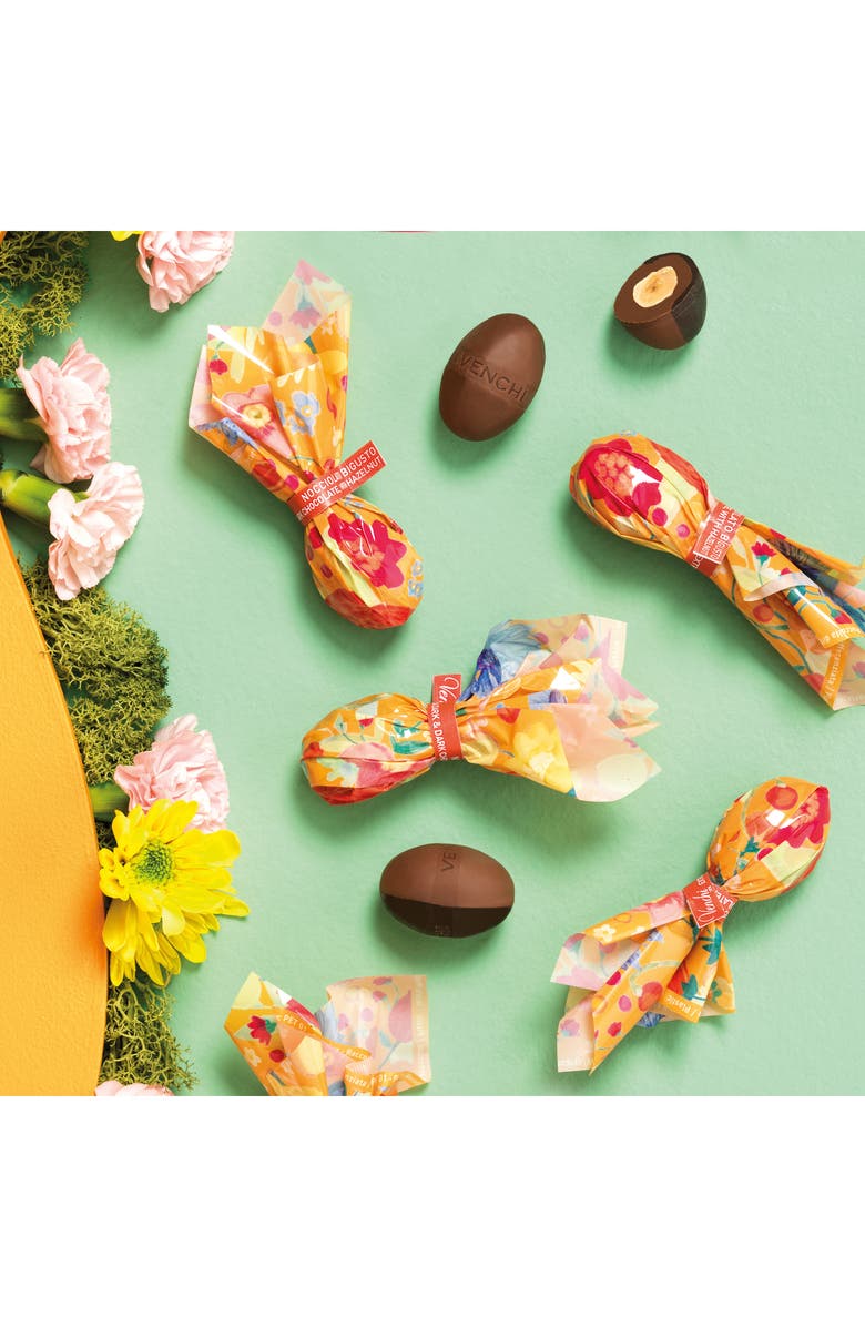 Venchi Two-Flavor Dark Hazelnut Chocolate Mini Eggs, Alternate, color,