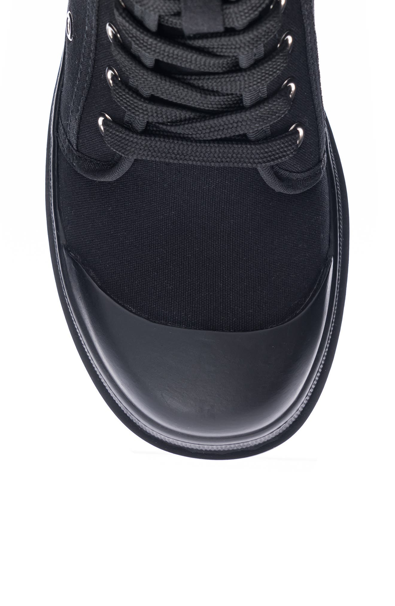 Chinese Laundry Bunny Canvas Combat Boot, Alternate, color, 