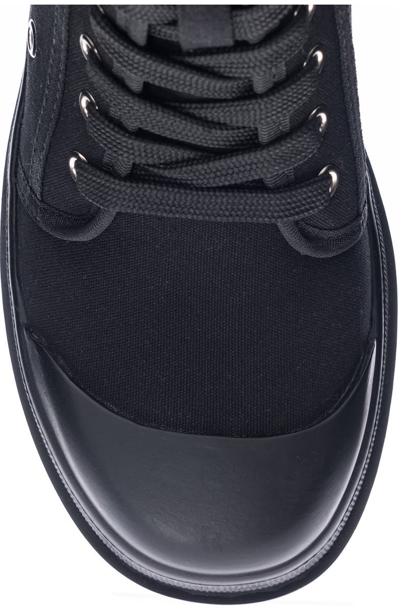 Chinese Laundry Bunny Canvas Combat Boot, Alternate, color,