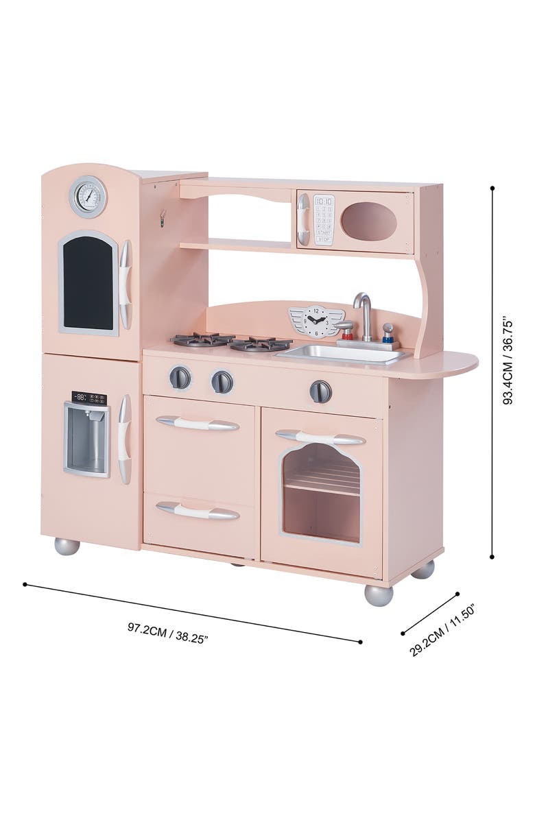 Teamson Kids Little Chef Westchester Kitchen Playset, Alternate, color, Pink