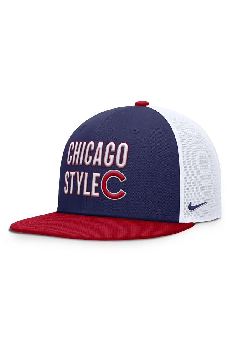 Nike Men's Nike Royal Chicago Cubs Pro Trucker Snapback Hat, Alternate, color, Royal