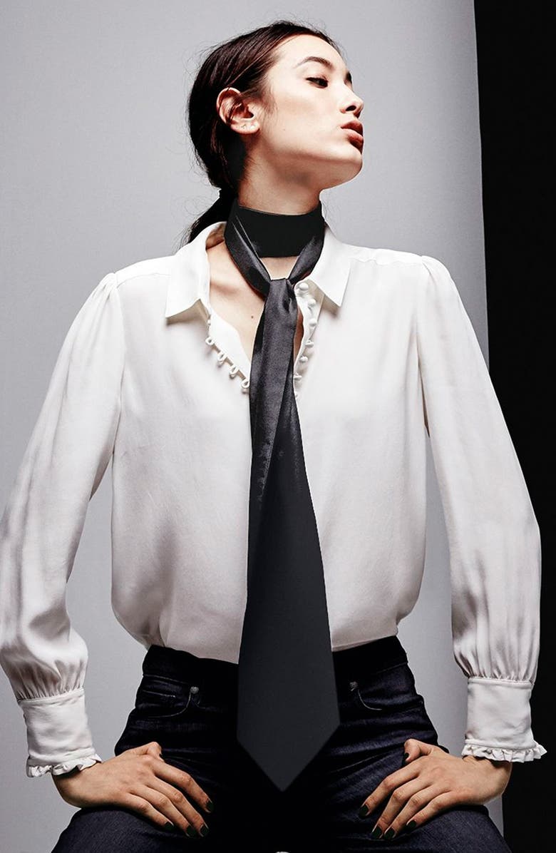 Halogen<sup>®</sup> Skinny Scarf, Alternate, color, 