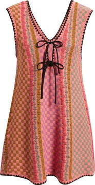 Free People Amalfi Twist Sleeveless Minidress