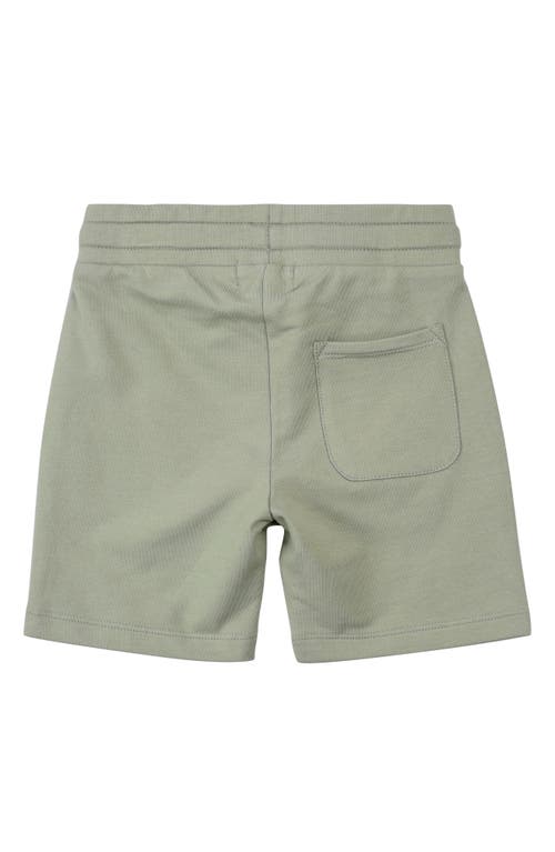 Shop Miles The Label Sage Shirt & Shorts Set In Dusty Green