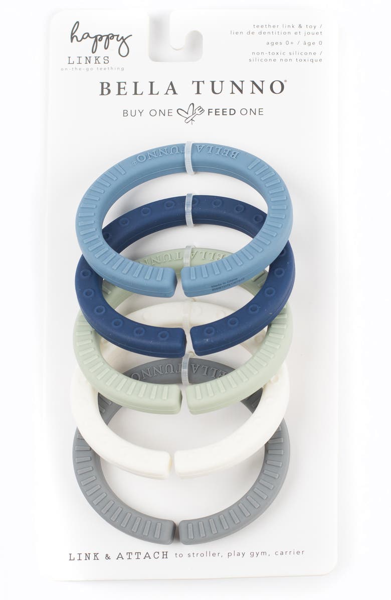 Bella Tunno Cool Sky Set of 5 Happy Links, Alternate, color,