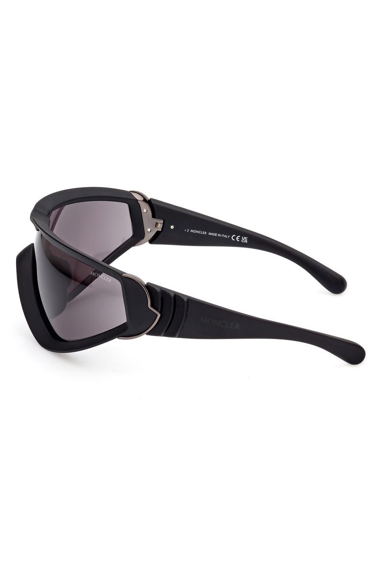 Moncler Lunettes Wrapid Shield Sunglasses, Alternate, color, 