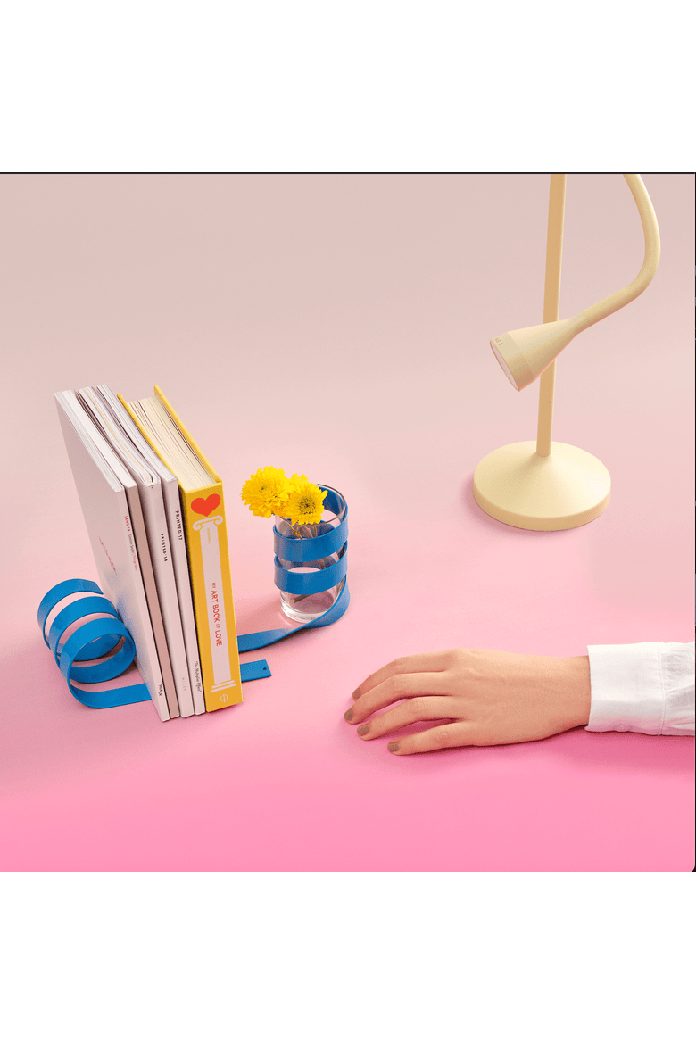 Book End, Main, color, Blue