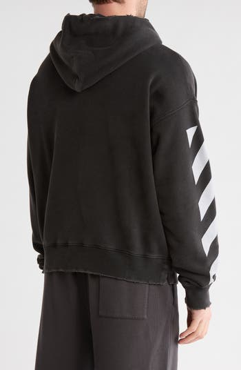 Off-White ECM Diagonal Stripe Hoodie | Nordstromrack