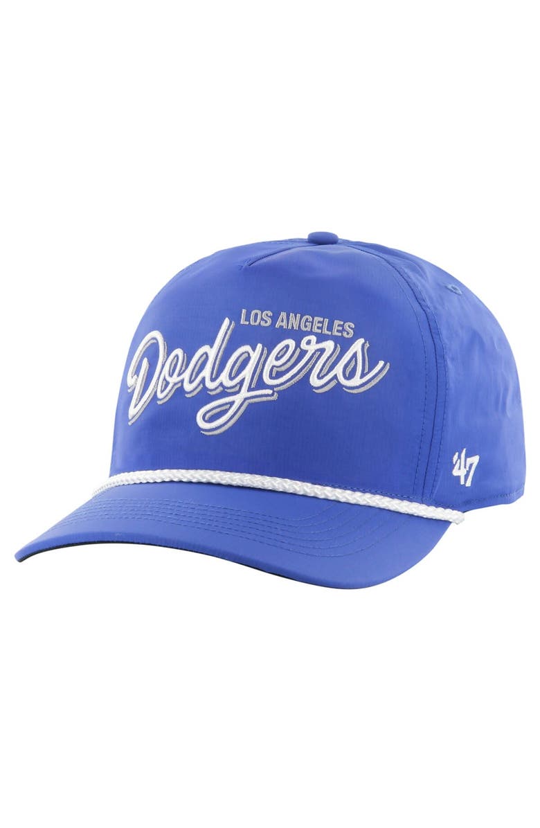 '47 Men's '47 Royal Los Angeles Dodgers Fairway Hitch Adjustable Hat, Main, color, 