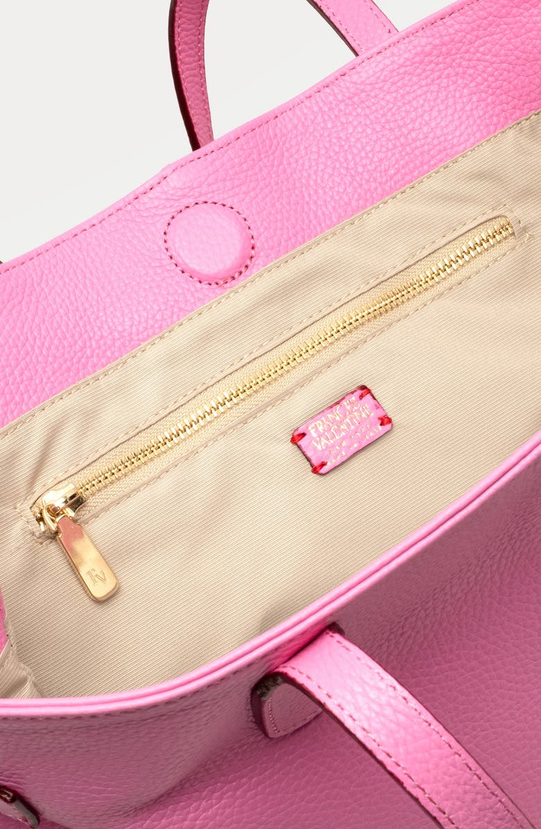 Frances Valentine Large Amalie Leather Tote, Alternate, color, Pink