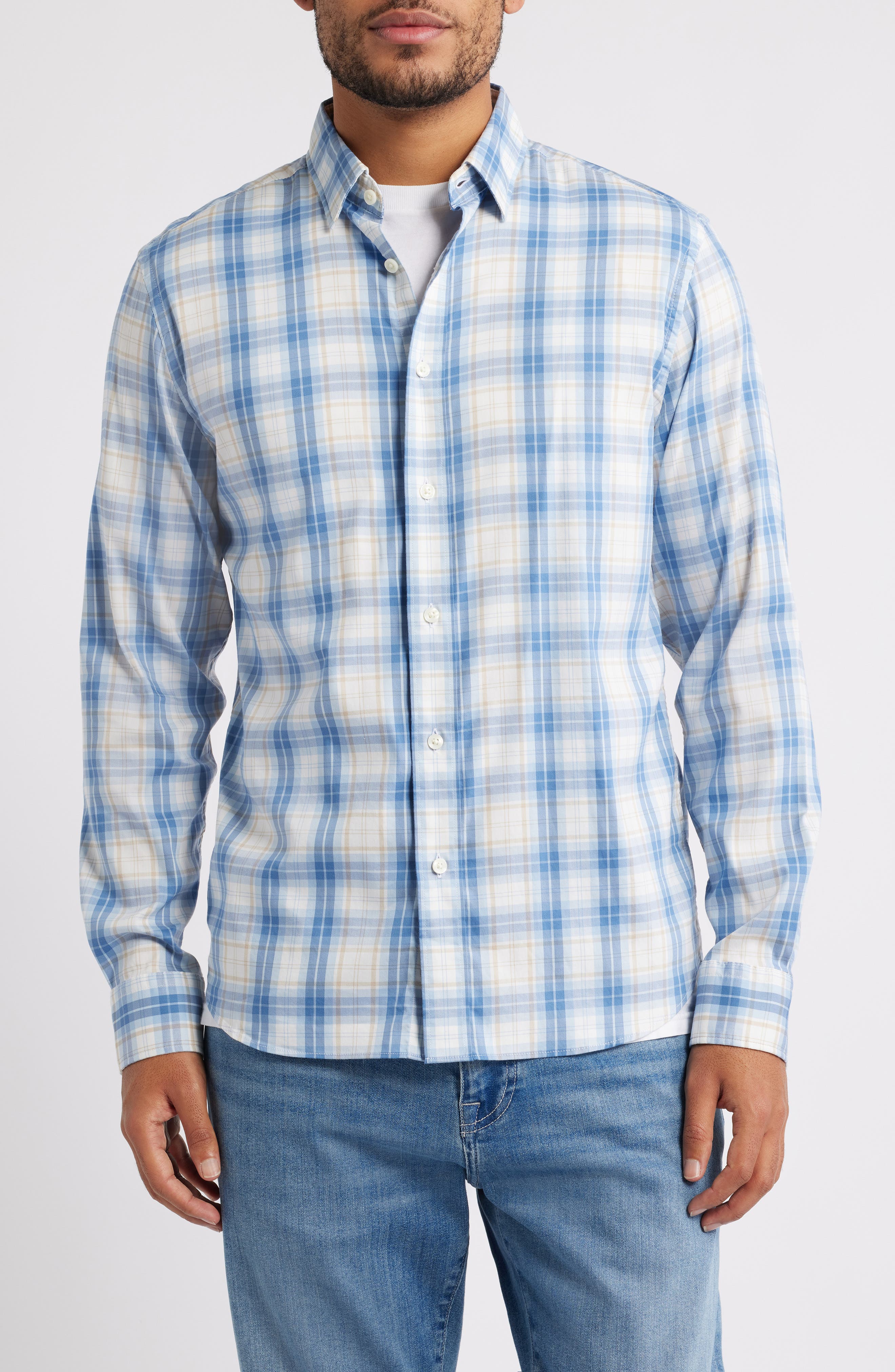 Faherty The Movement Button-Up Shirt