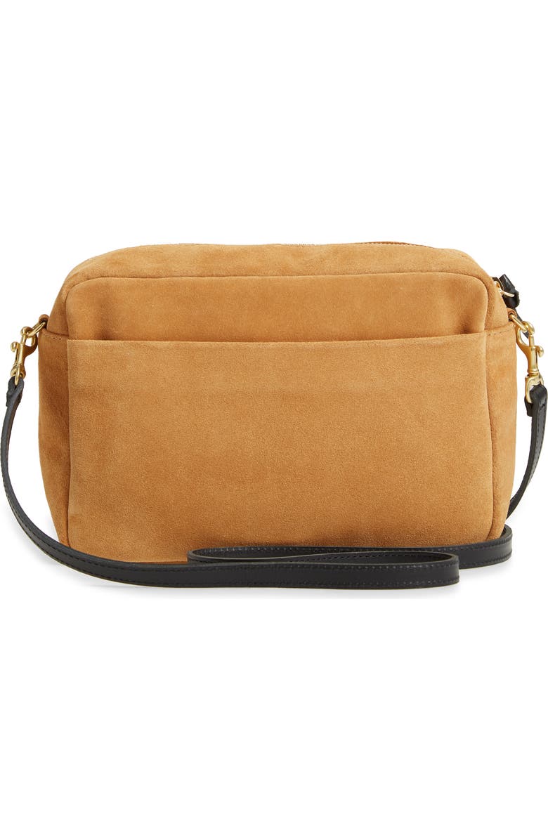 Clare V. Marisol Suede Crossbody Bag, Alternate, color,