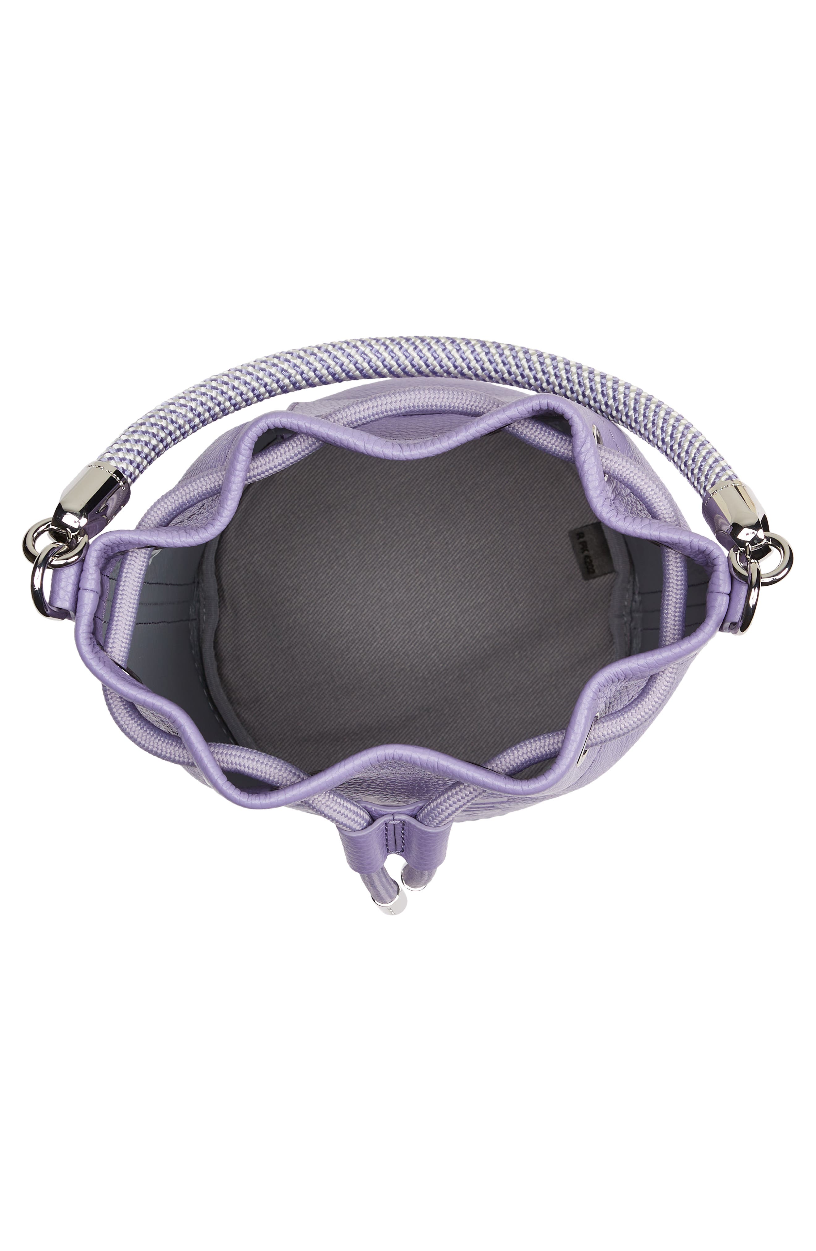 The Leather Bucket Bag, Alternate, color, DAYBREAK
