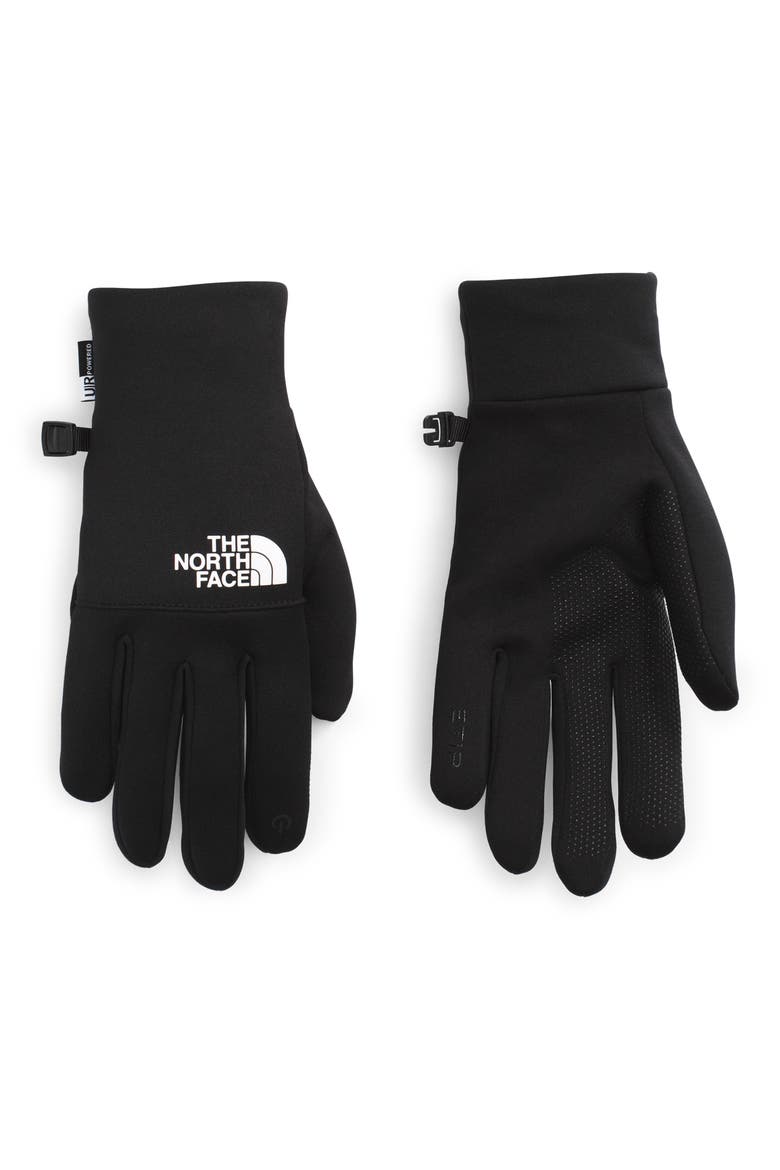 Etip Gloves, Main, color, TNF BLACK/ TNF WHITE