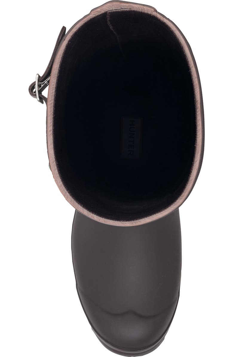 Hunter Original Tall Rain Boot, Alternate, color, Hot Fudge
