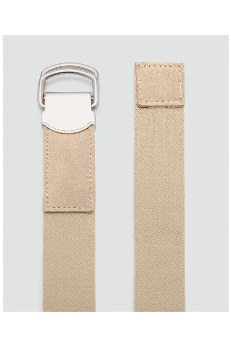 Mixed Media Belt, Alternate, color, BEIGE