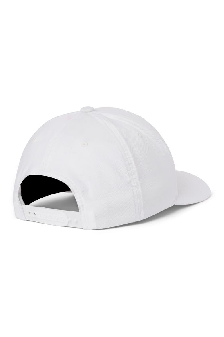 Final Boarding Six-Panel Snapback Cap, Alternate, color, WHITE
