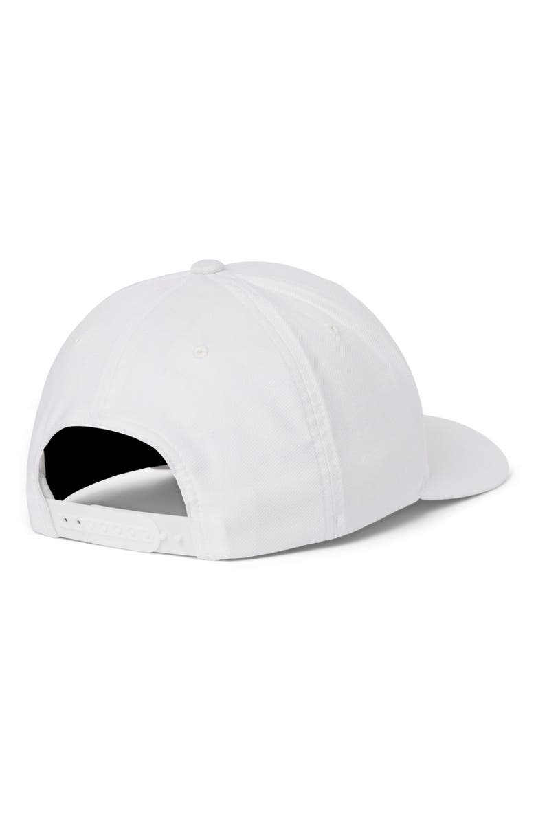 TravisMathew Final Boarding Six-Panel Snapback Cap, Alternate, color, White