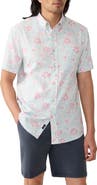 Faherty Breeze Short Sleeve Button-Down Shirt