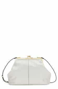 Vivienne Frame Leather Clutch