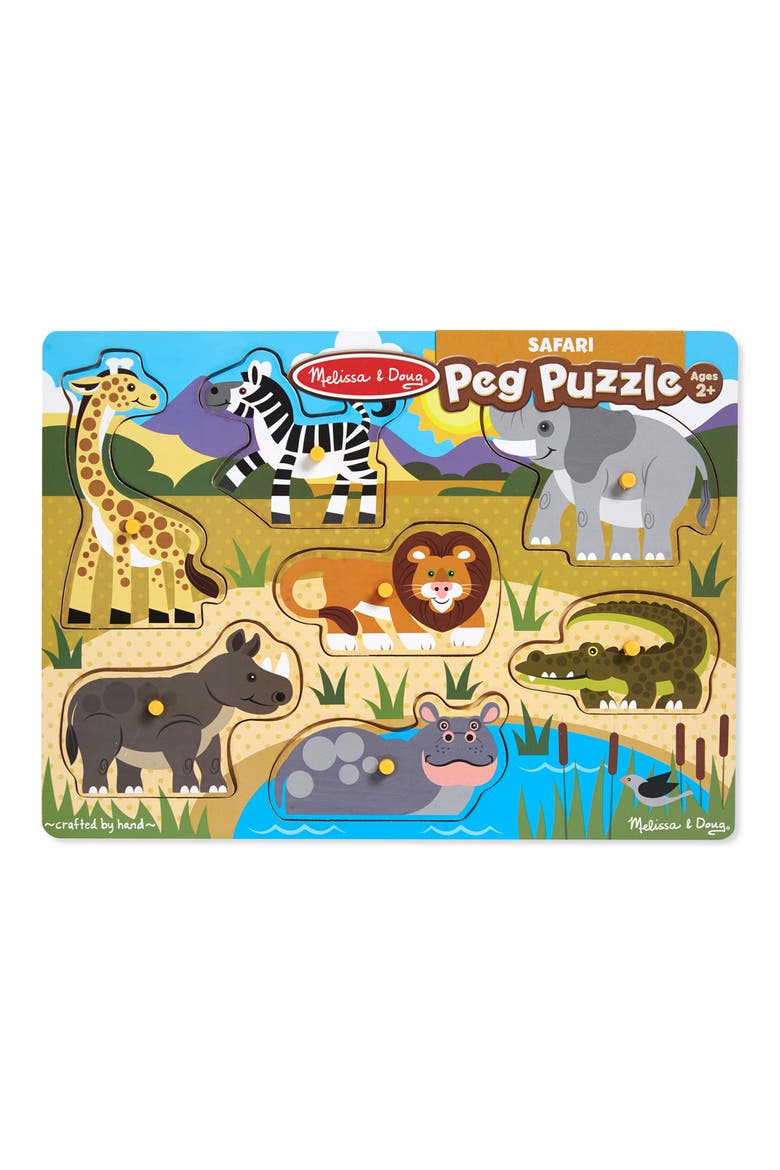 Chunky Safari Peg Puzzle, Alternate, color, NO COLOR