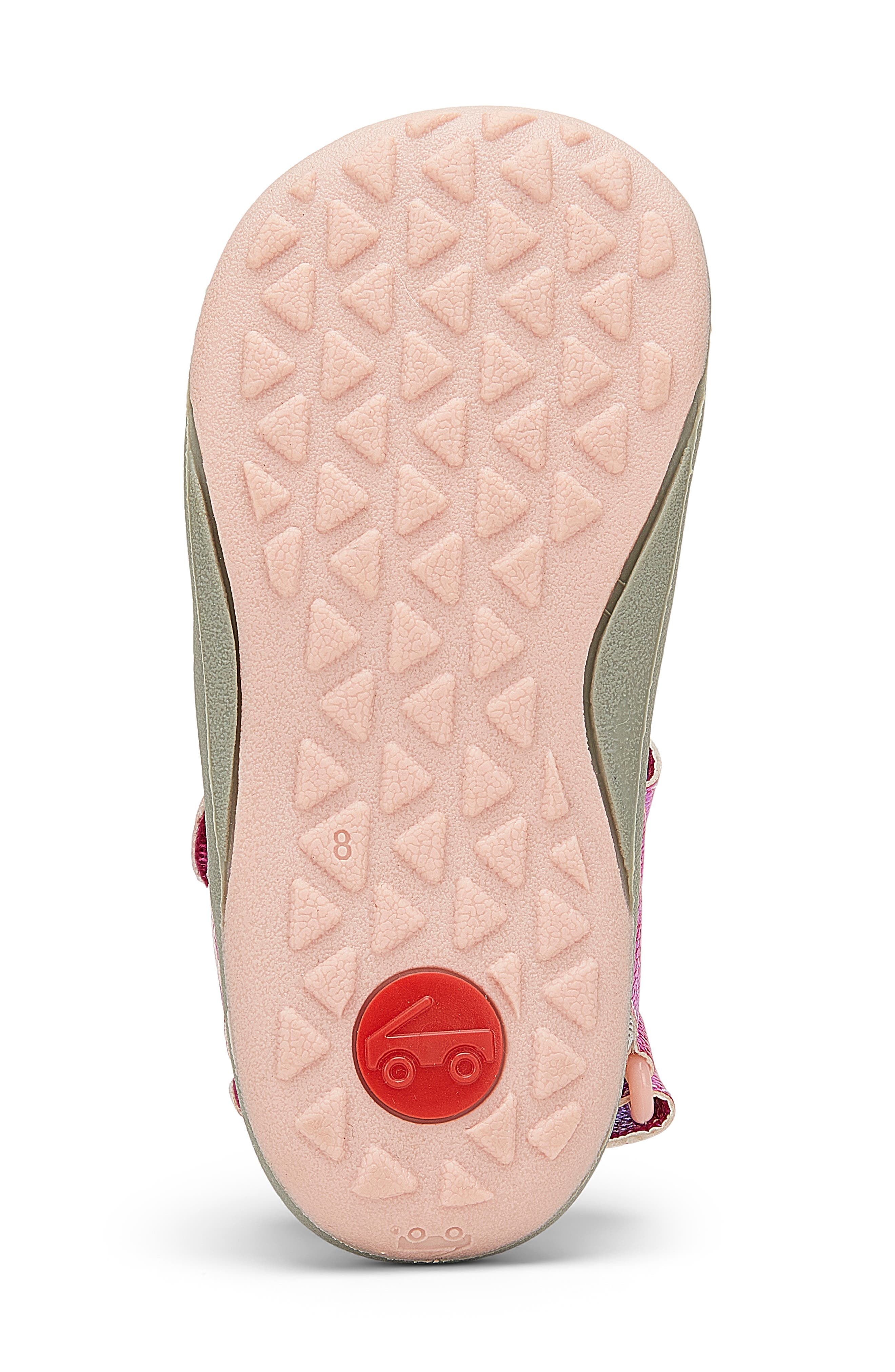 Paley Sandal, Alternate, color, HOT PINK SHIMMER