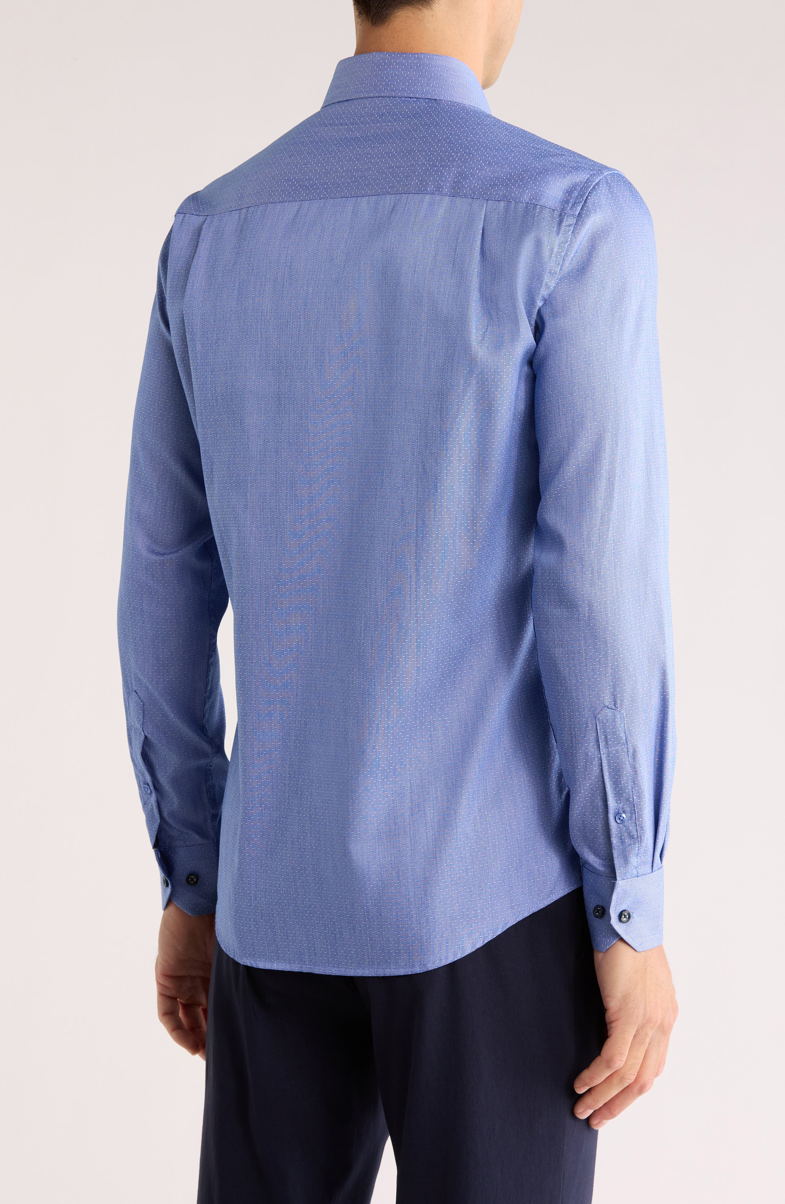 Duchamp Tailored Fit Stretch Dress Shirt