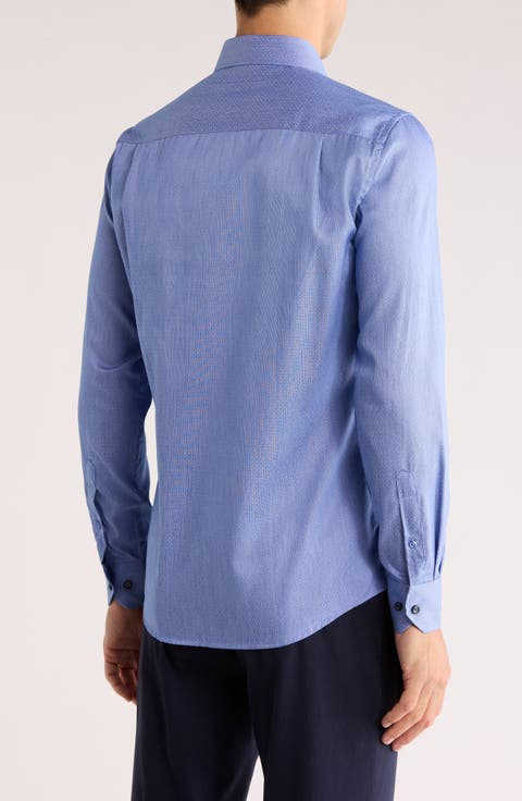 Tailored Fit Stretch Dress Shirt (Regular & Big)