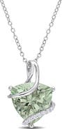 Julianna B. Gemstones & White Topaz Trilliant Necklace