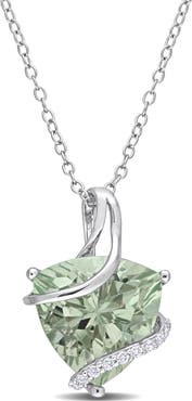 Julianna B. Gemstones & White Topaz Trilliant Necklace