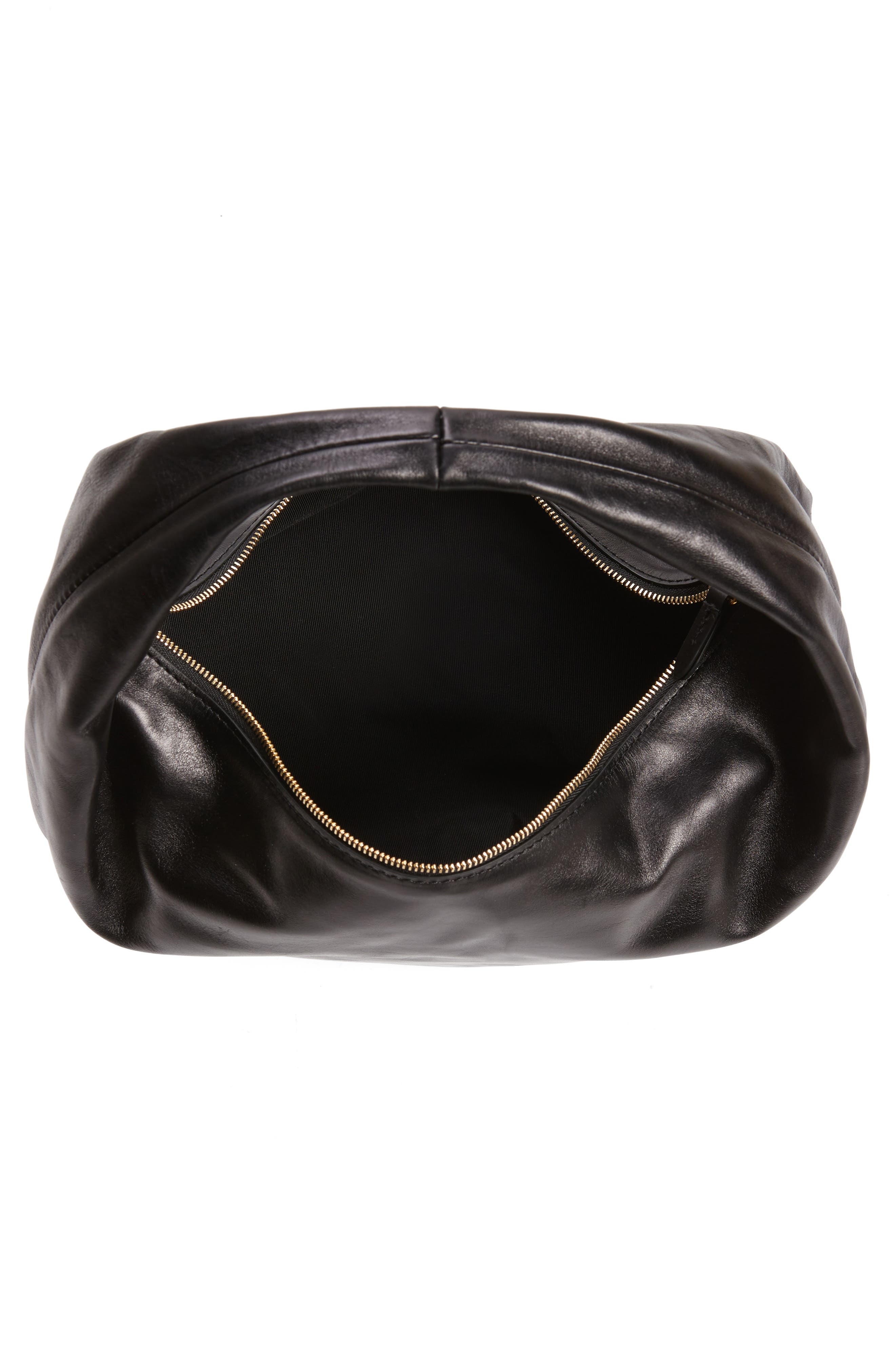 Khaite Medium Olivia Leather Hobo Bag, Alternate, color, 