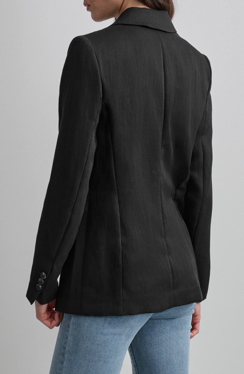 DKNY Organza Blazer, Alternate, color, 