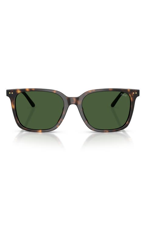 54mm Square Sunglasses