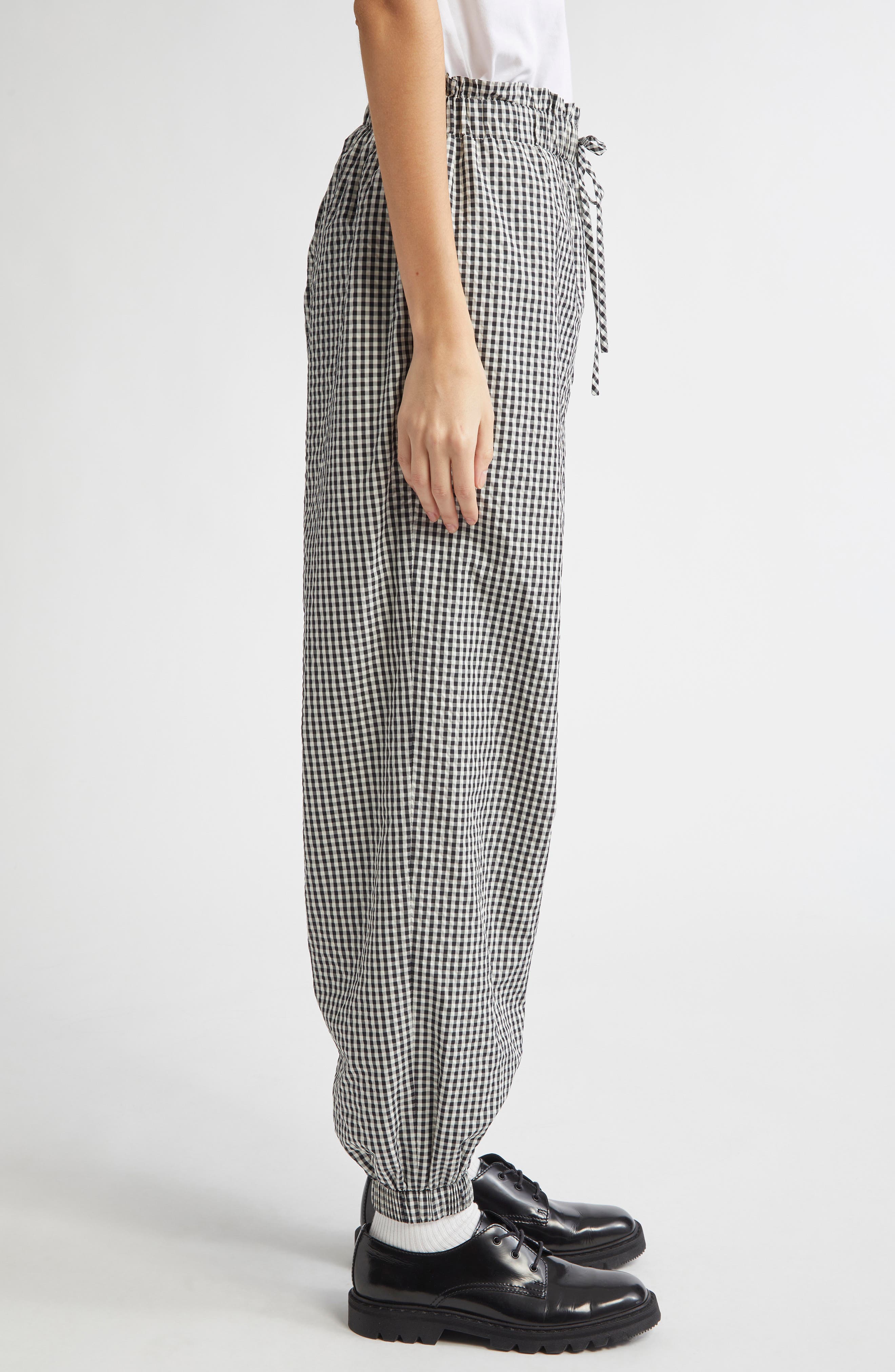 Tanner Fletcher Gender Inclusive Kennedy Ruffle Waistband Gingham ...