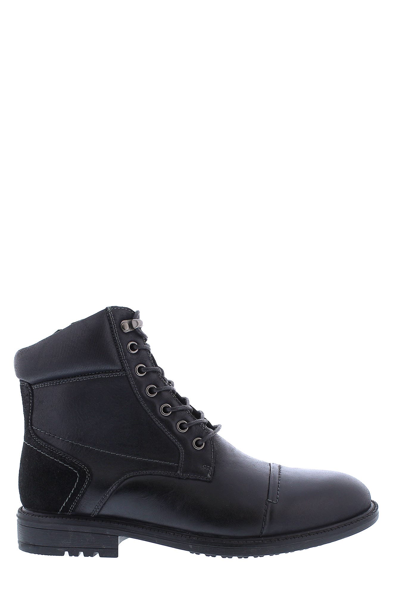 English Laundry Autry Cap Toe Leather Lace-Up Boot, Alternate, color, 