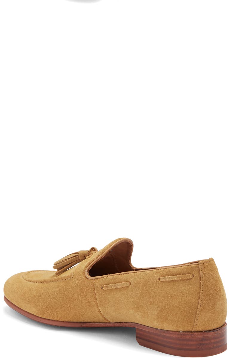 Allen Edmonds Presley Tassel Loafer, Alternate, color, Ochre