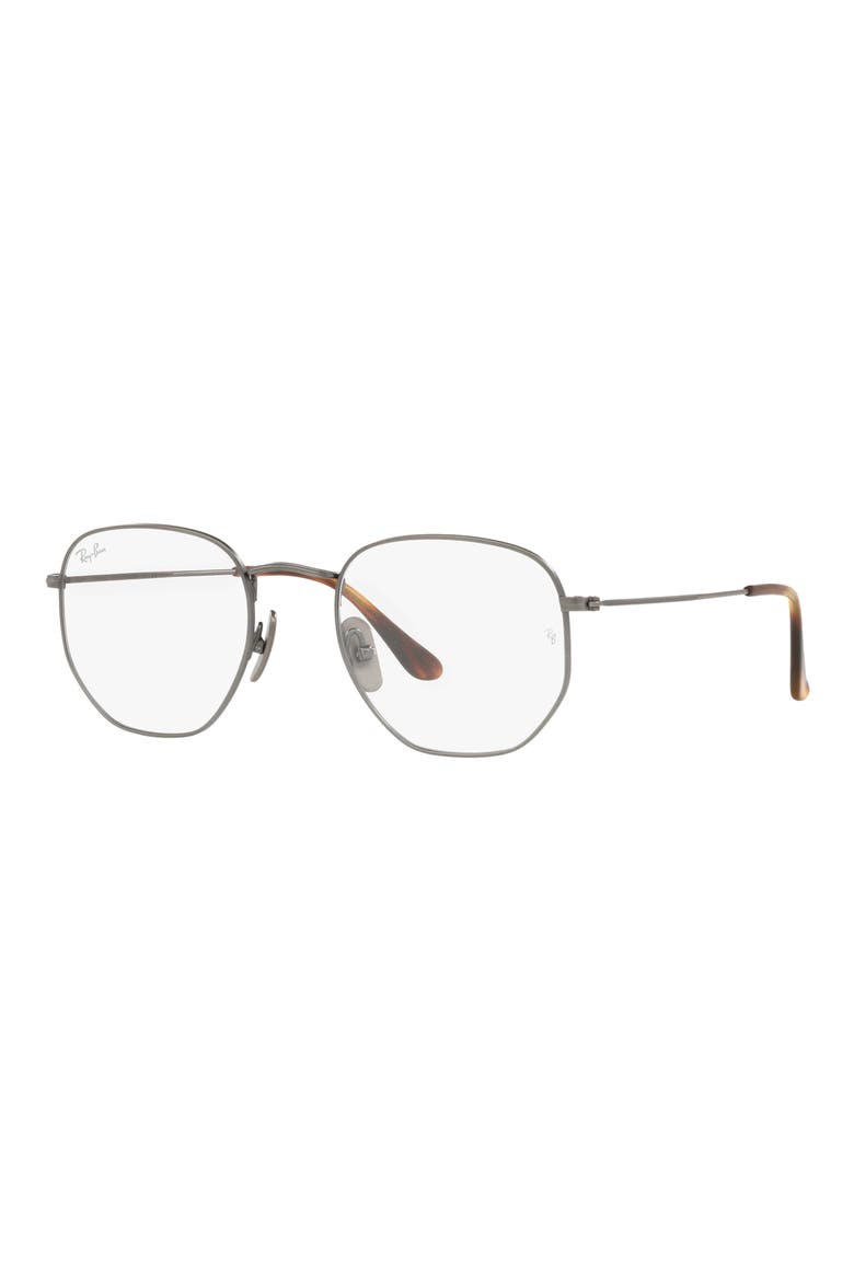 RX8148V 54mm Irregular Optical Glasses, Alternate, color, GUNMETAL