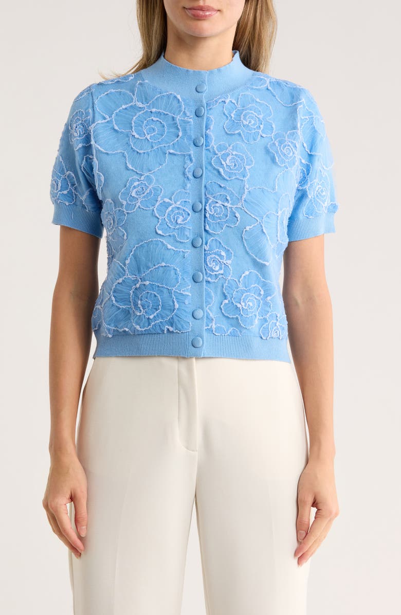 Love By Design Molly Cardigan, Main, color, Vista Blue