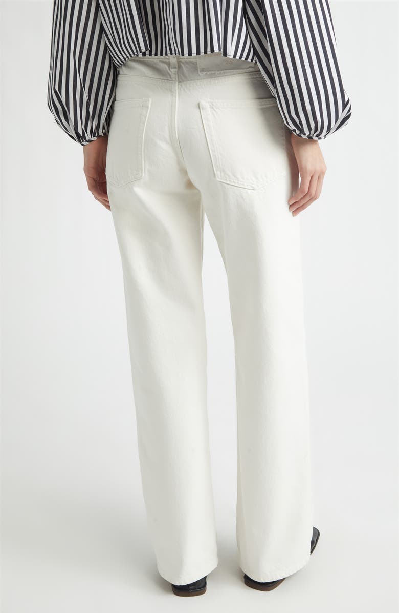 NACKIYÈ Uptown Cotton Denim Straight Leg Jeans, Alternate, color, Kaimak