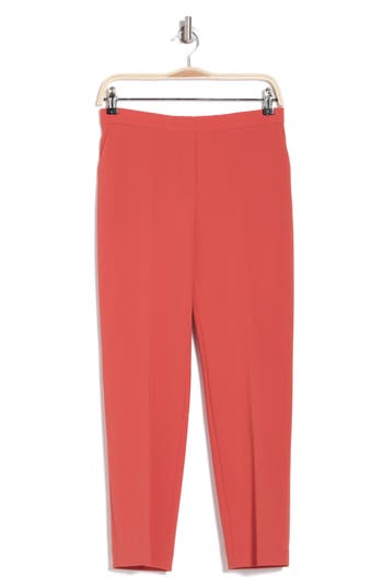 Theory Treeca Crop Pull-on Pants In Poppy