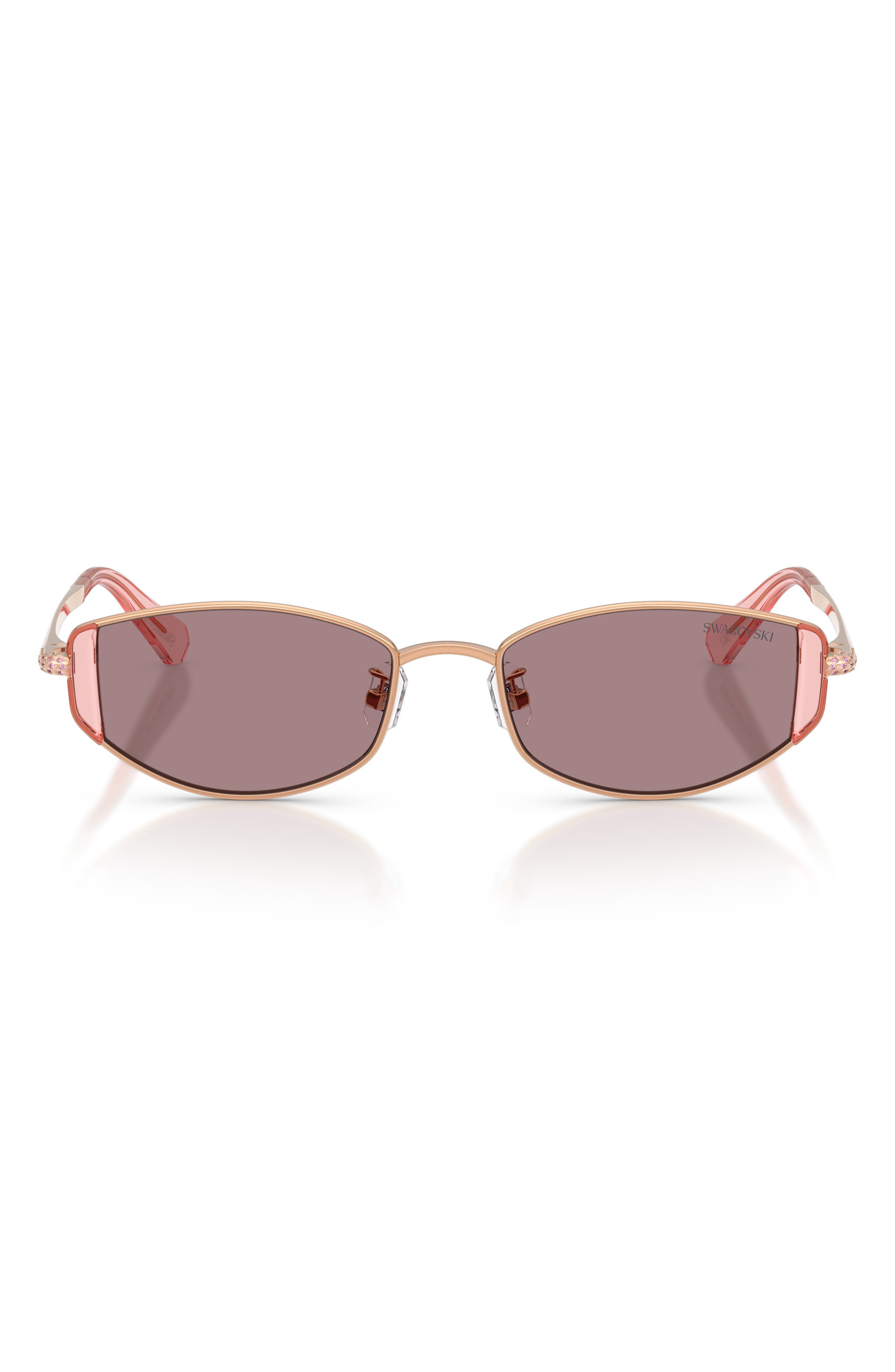 selected ROSE GOLD / LIGHT PURPLE BROWN