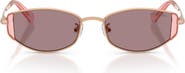 Swarovski 53mm Oval Sunglasses