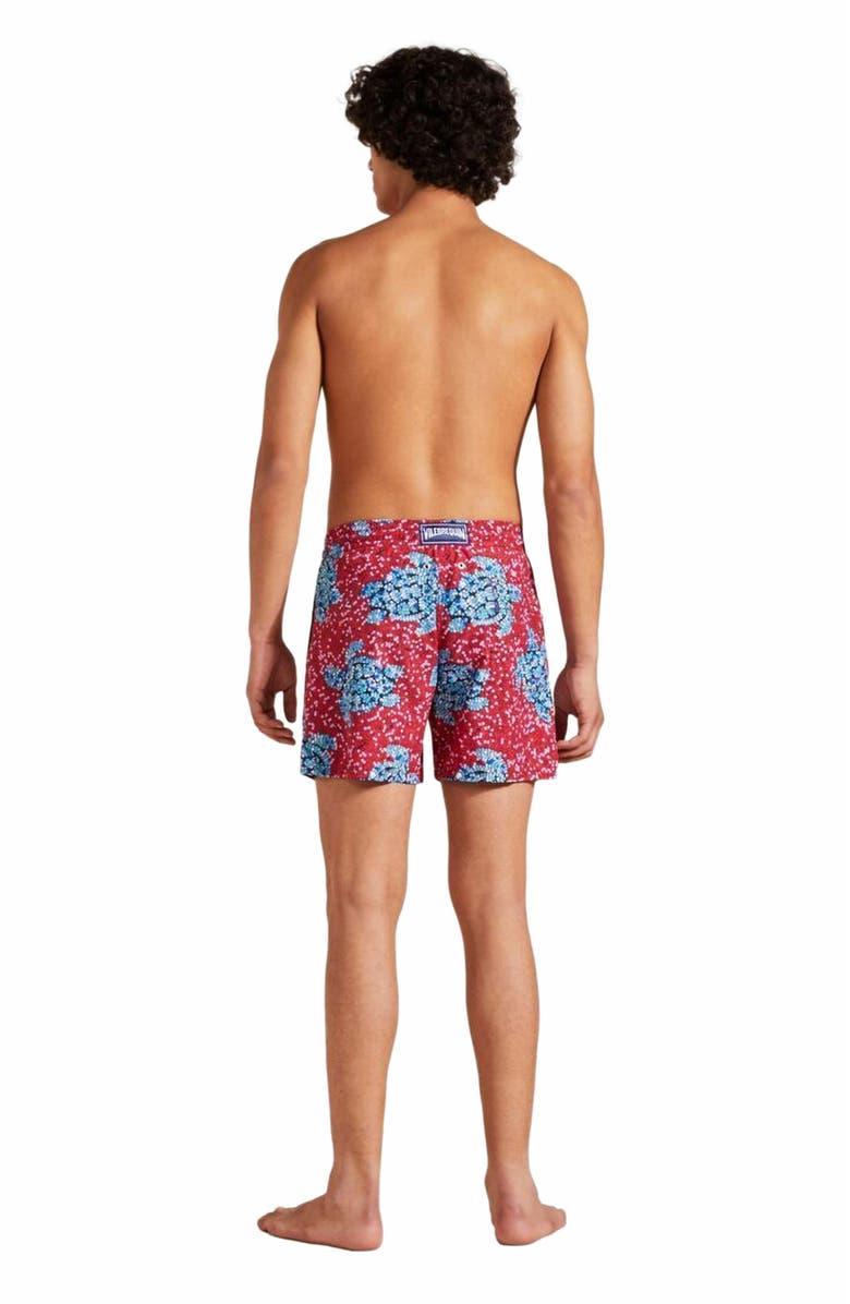 Vilebrequin Men's Turtles Sequins Swim Trunks, Alternate, color, 