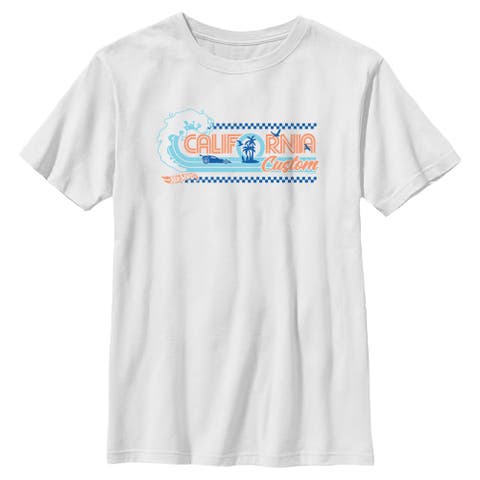 Boy's Hot Wheels California Custom Ocean Wave  Graphic T-Shirt