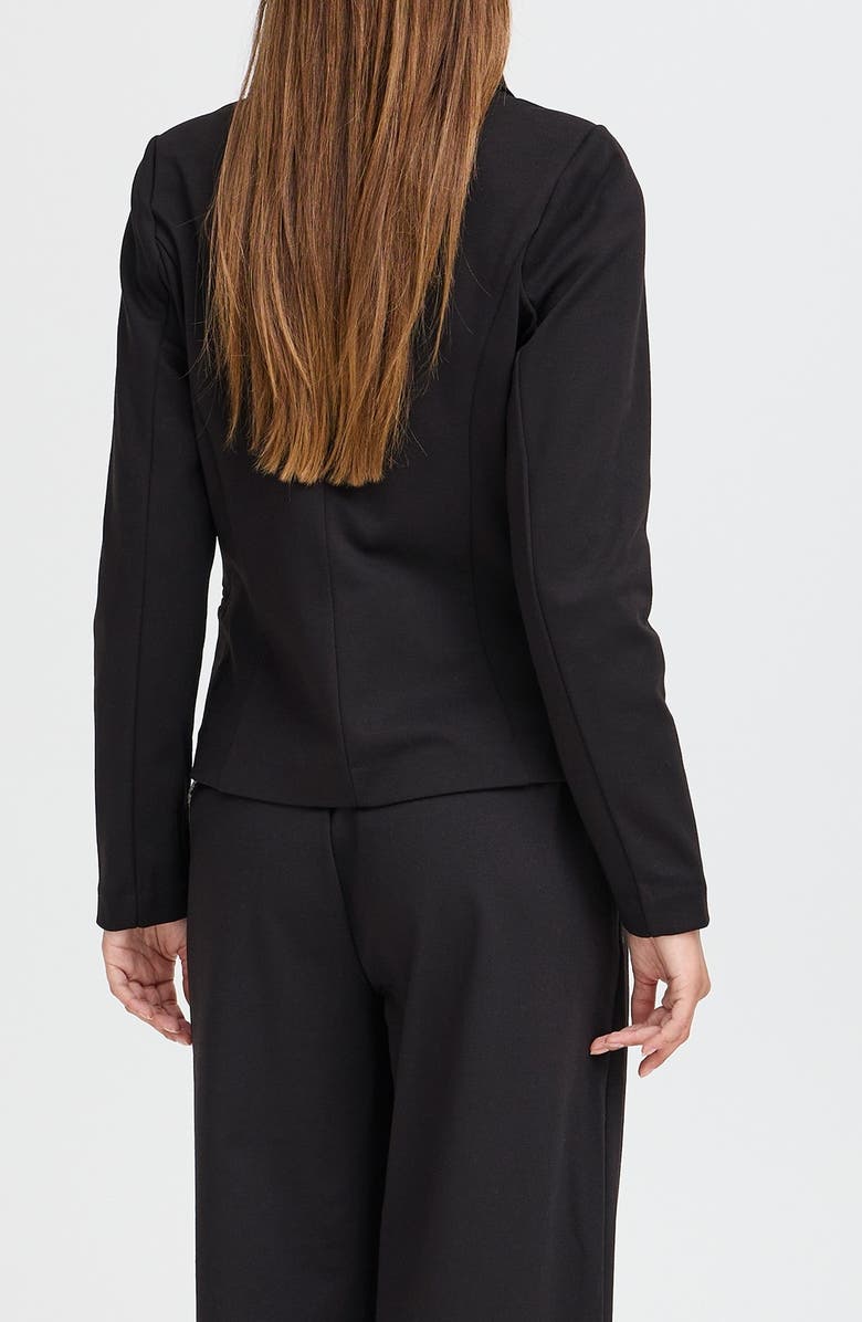 B.YOUNG Rizetta Blazer, Alternate, color, Black