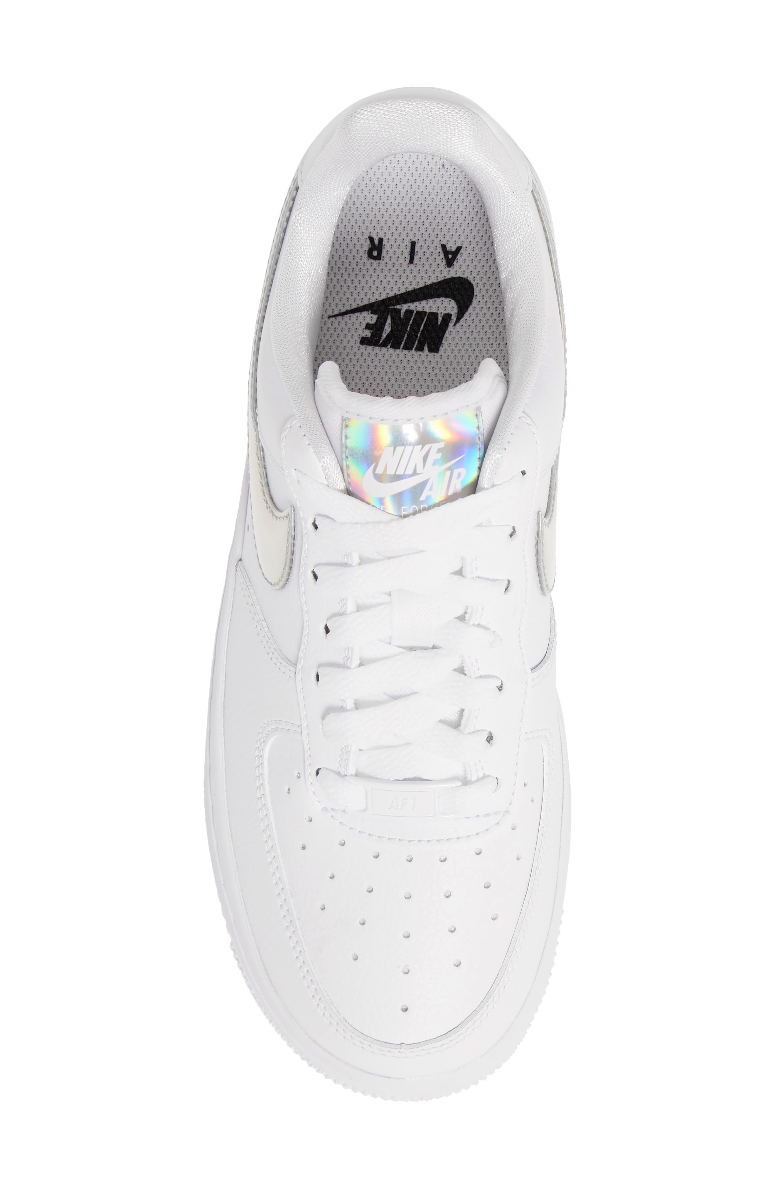 Air Force 1 Low Ess Sneaker, Alternate, color, WHITE/ WHITE/ WHITE