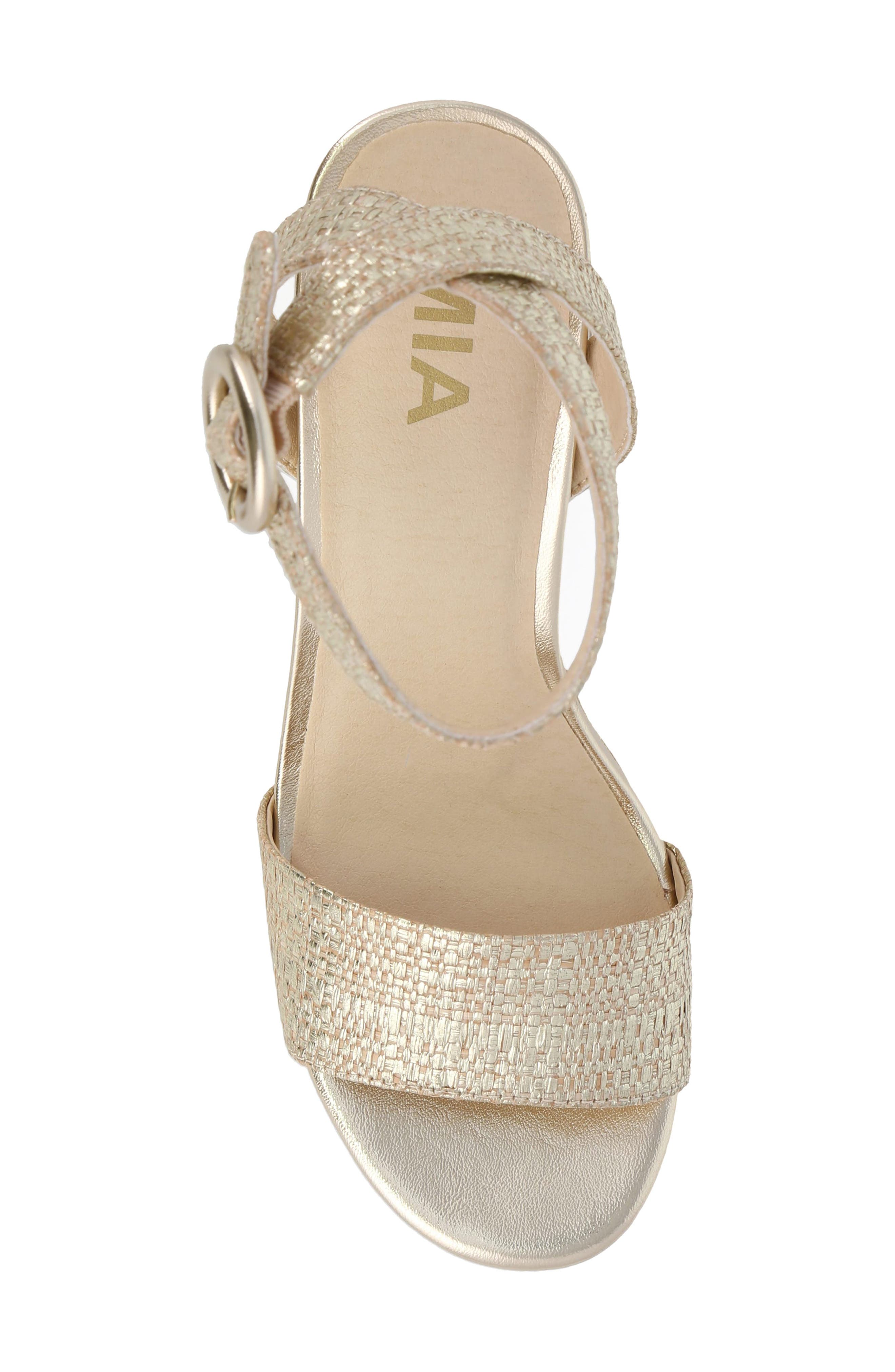 Renee Sandal, Alternate, color, GOLD