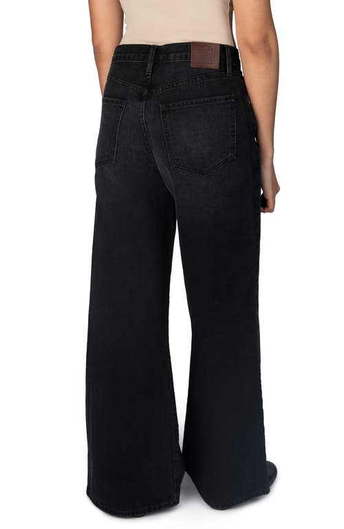 Nelle Atelier The Laura Petite Wide Leg Jean In Kohl