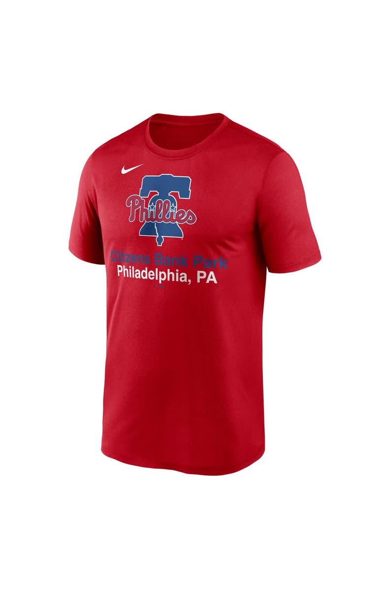 Nike Men's Nike Red Philadelphia Phillies Stadium Legend Performance T-Shirt, Alternate, color, Red
