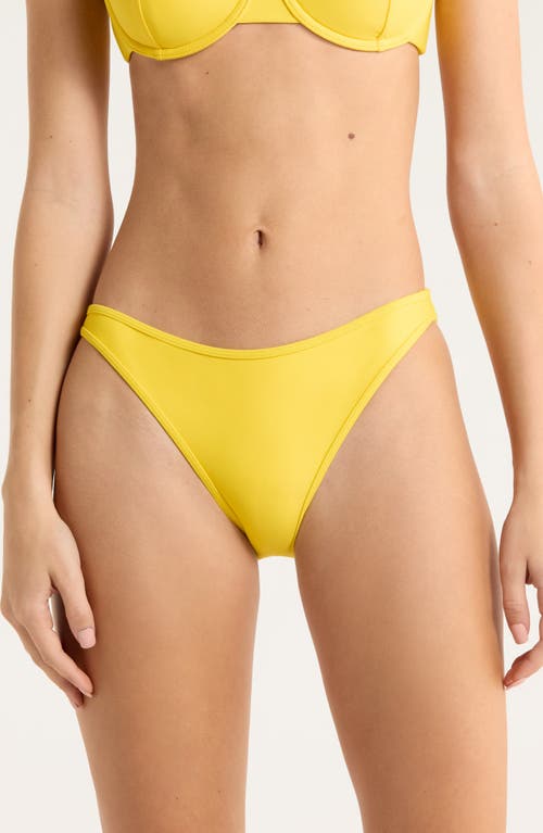 Ramy Brook Isla Bikini Bottoms In Yellow